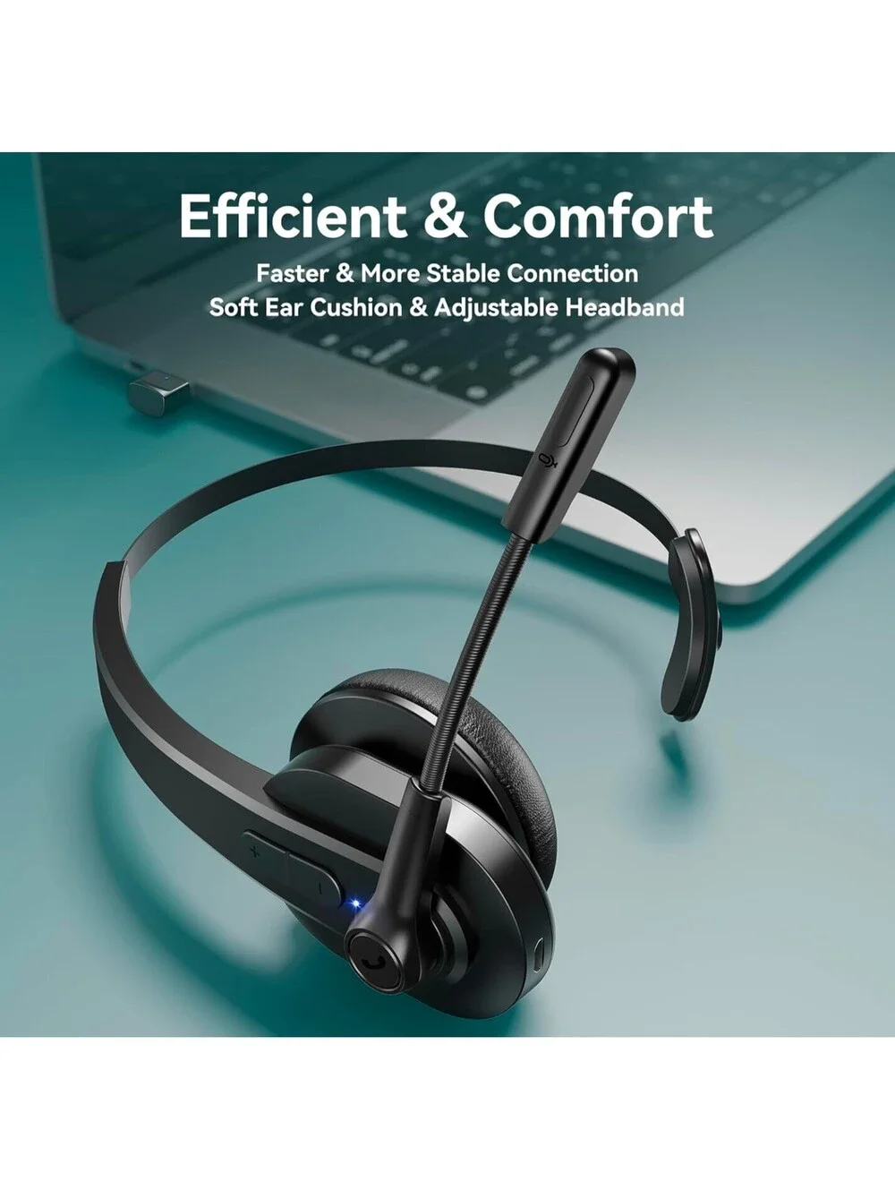 Sarevile Bluetooth Headset with USB Dongle